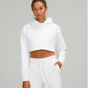 NWOT lululemon all yours cropped hoodie size 4
